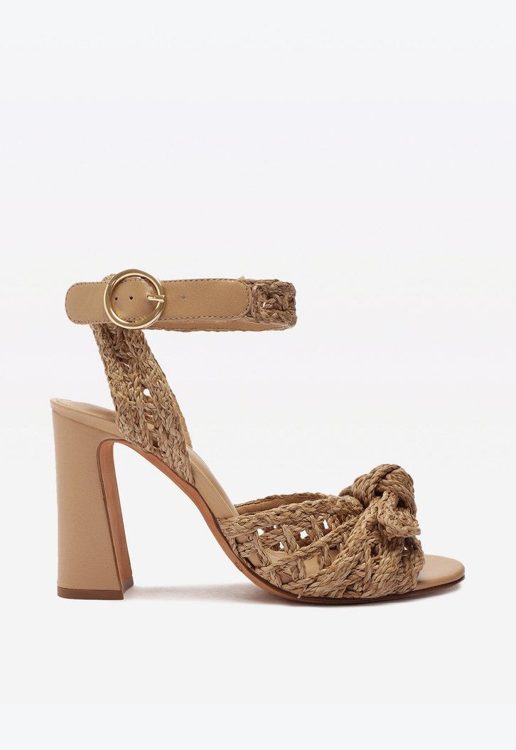 Raffia Clarita Curve Bege