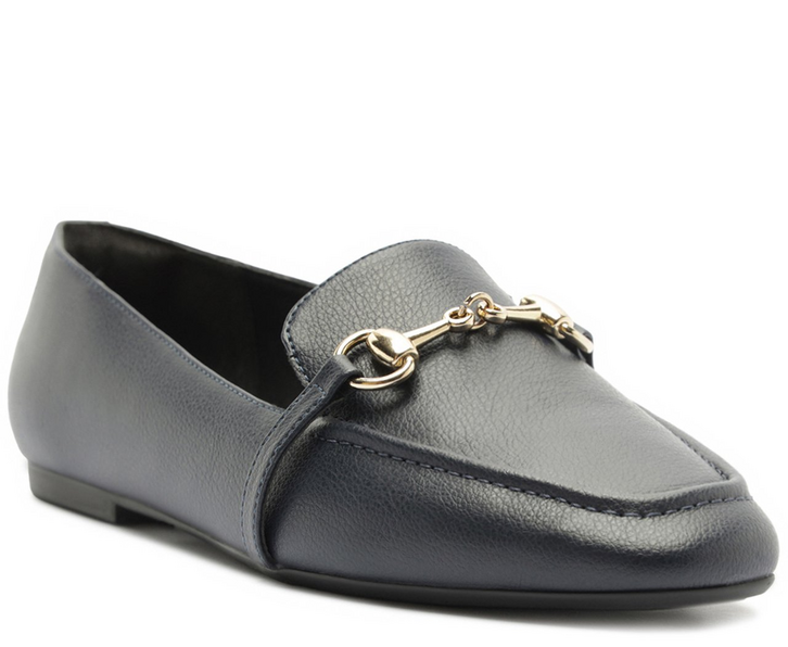 Mocassim Bridão Monocolor Azul