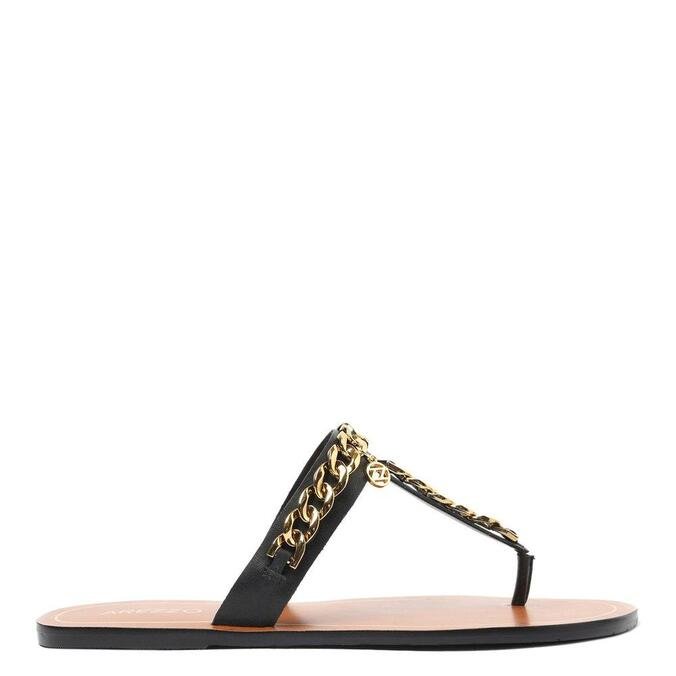 rasteira arezzo preta