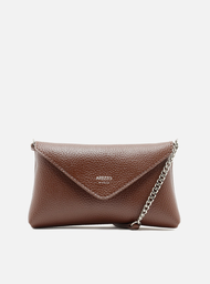 Bolsa Tiracolo Marrom Arezzo Pequena Corrente