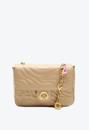 Bolsa Tiracolo Bege Vicenza Emily Pequena