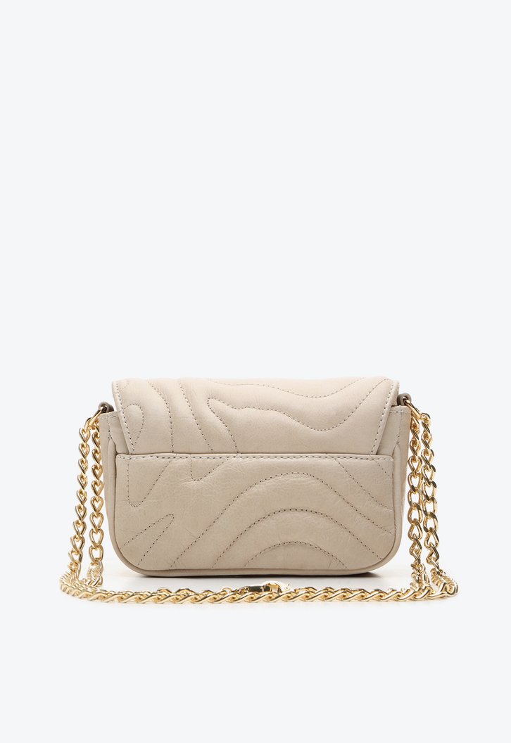 Bolsa Tiracolo Lily Pequena Bege