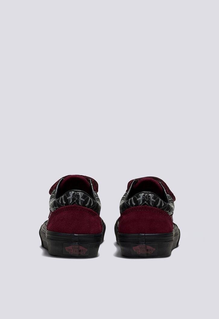 Tênis Old Skool Halloween Glow In The Shadows Black Multi Infantil