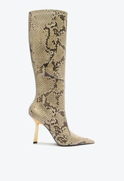 Bota Animal Print Schutz Ciara Couro