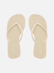 Chinelo Branco Flatform Mykonos Basics