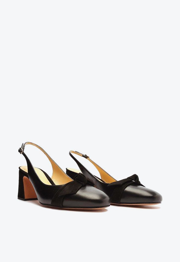Clarita Curve Slingback 60 Black