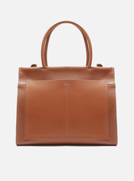 Bolsa Shopping Marrom Arezzo Grande Bolso
