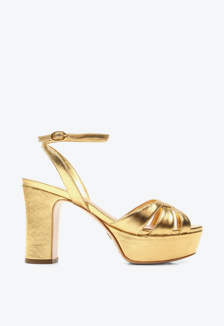 Sandália Meia Pata Chaide Dourada