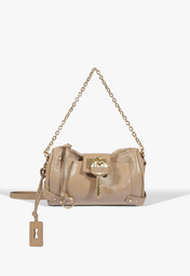 バッグ 2000s ZER leather shoulder bag Bolsa Tiracolo The Secret Couro Bege | ZZ MALL