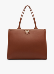 Bolsa Shopping Marrom Detalhe Grande