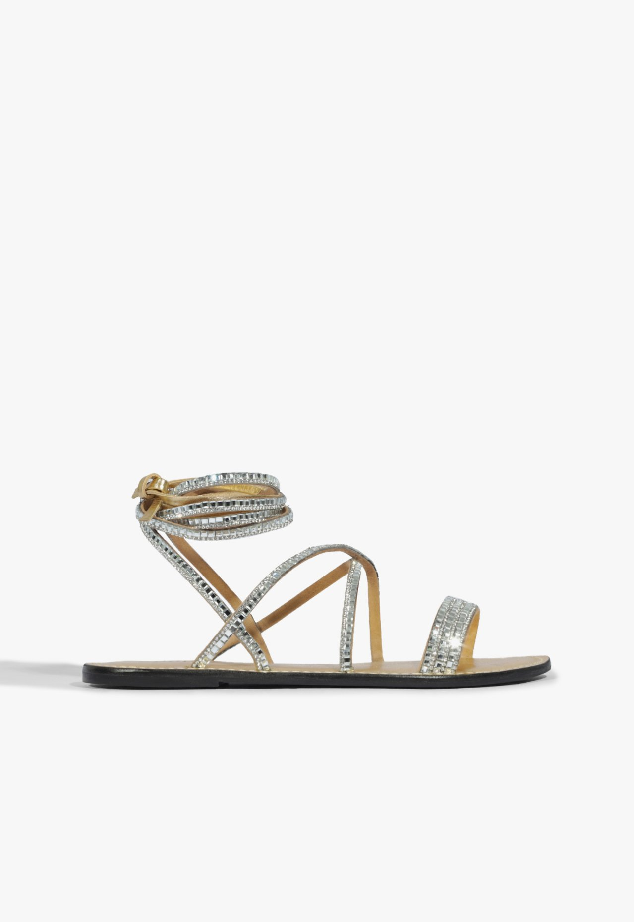 春夏新作モデル Couro Schutz Dourada Metalizada Rasteira Sandália | MALL ZZ その他