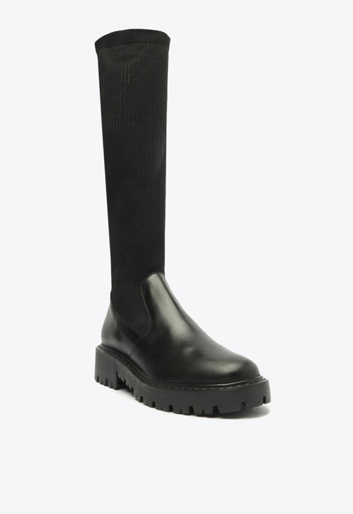 Bota Over the Knee Preta