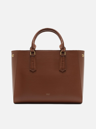 Bolsa Marrom Arezzo Grande Eco Calf