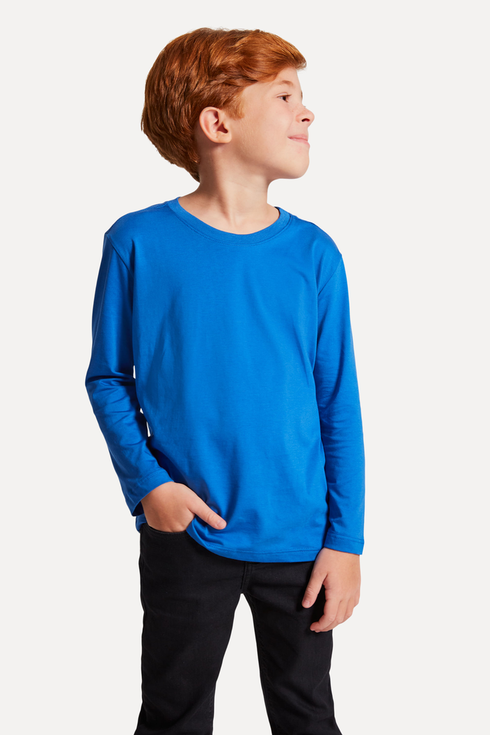 CAMISETA AZUL RESERVA MINI PIMA CORES
