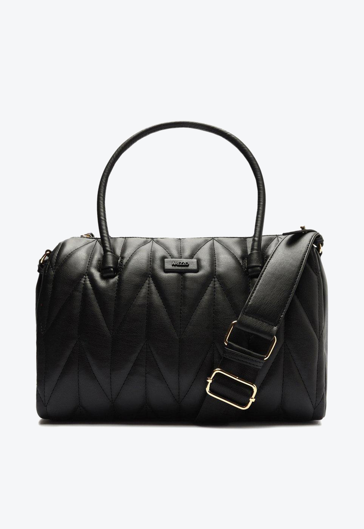 Bolsa Tiracolo Preta Arezzo Média