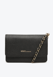 Bolsa Tiracolo Preta Schutz 4Grls Lorena Couro
