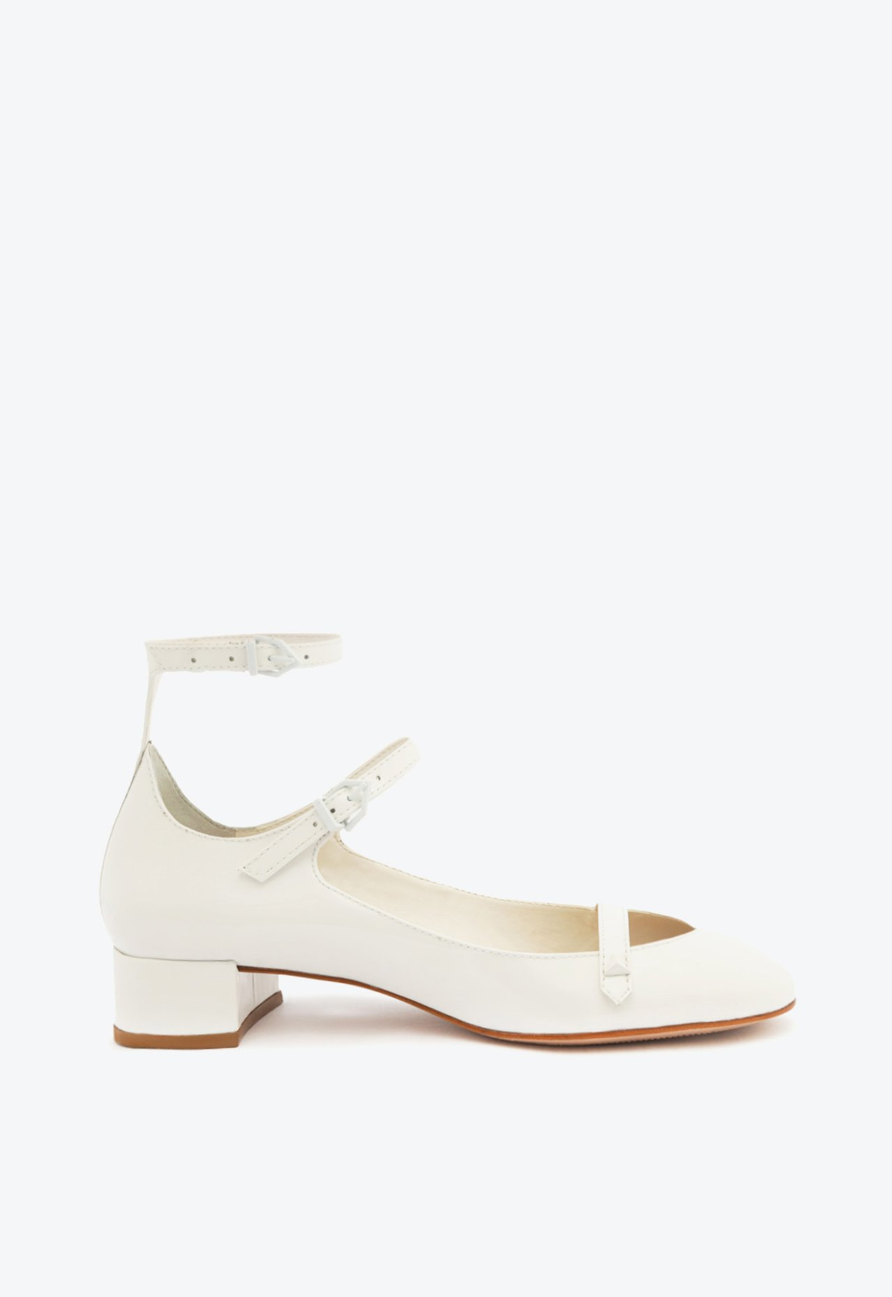 Sapato Branco Schutz Bonéca Verniz | ZZ MALL