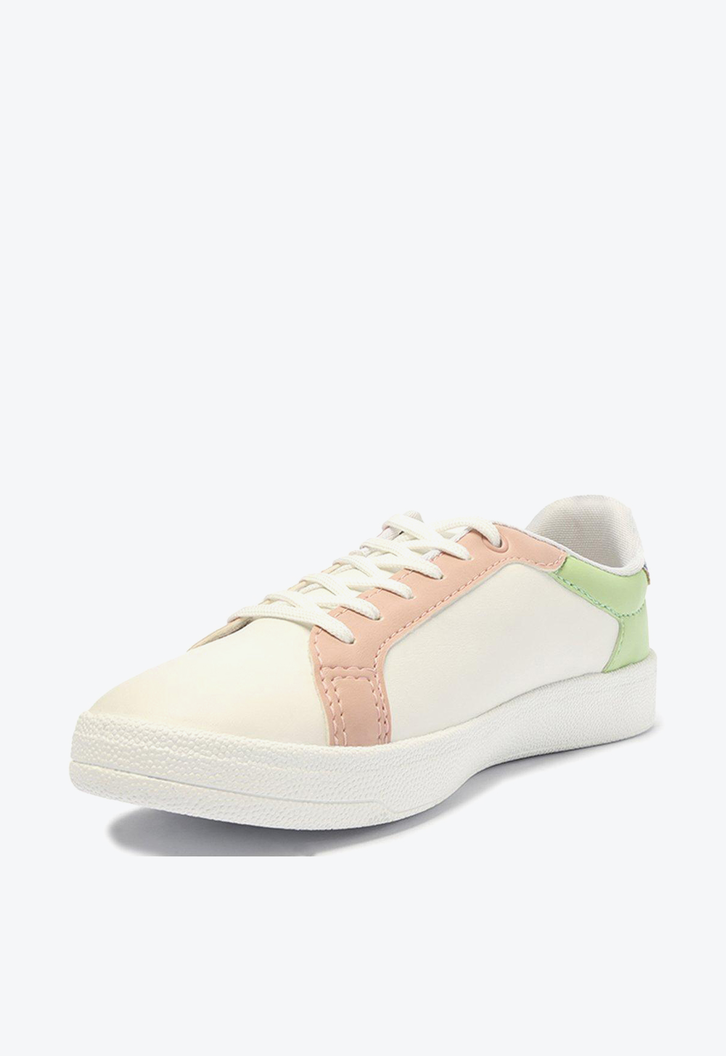 Tênis Branco Multicolorido Anacapri Casual