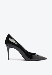 Sapato Scarpin Preto Schutz Salto Alto Laura Verniz