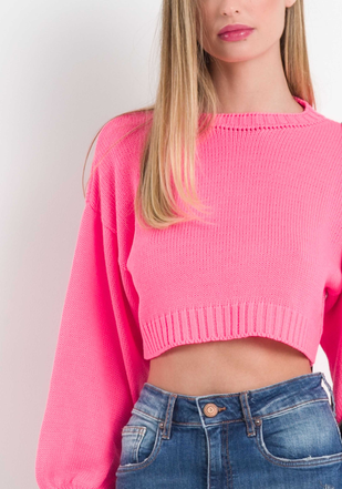 TRICOT CROPPED ROSA MY FAVORITE THINGS