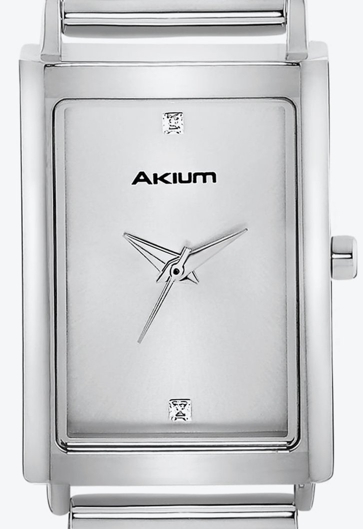 Relógio Prata Akium Glorify Feminino Aço