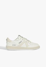 Tênis Schutz ST 001 Couro Branco Bege