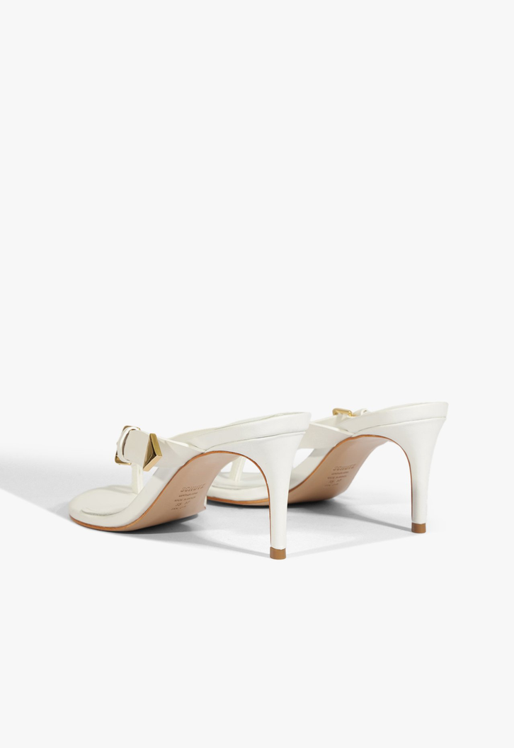 Mule Verniz Classic Branco