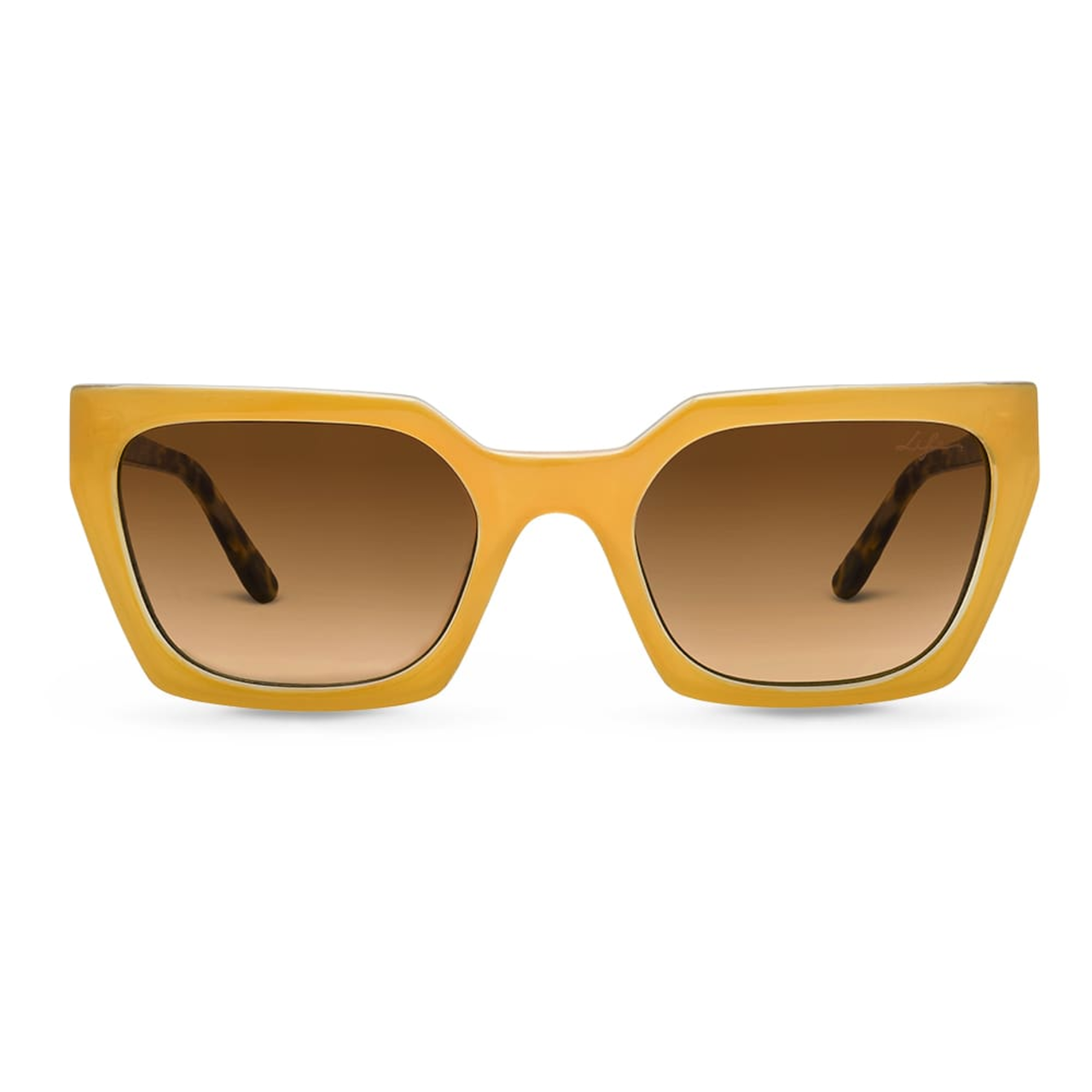 Óculos de Sol Life Amarelo Quadrado em Acetato by Vivara | ZZ MALL