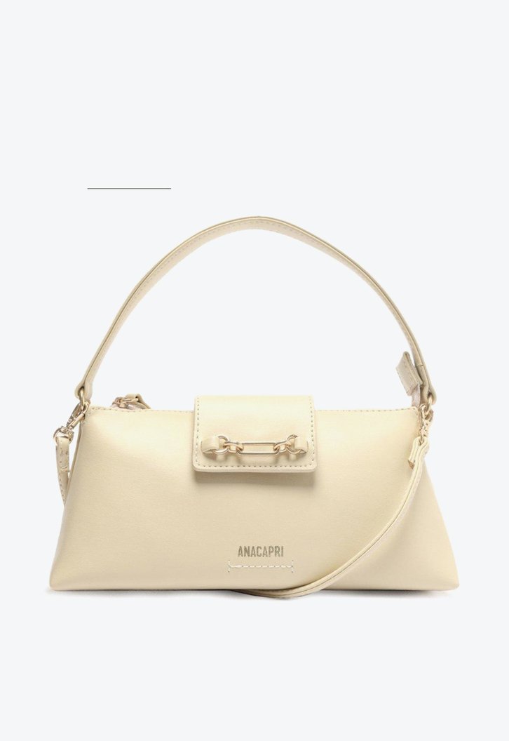 Bolsa Tiracolo Branca Anacapri Baguete Classy Média