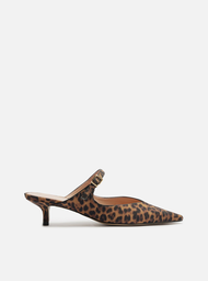 Mule Animal Print Arezzo Bico Fino Boneca