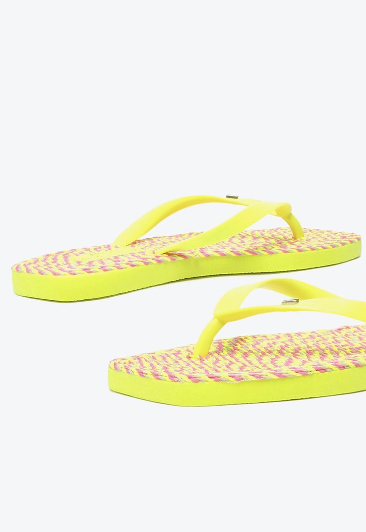 Chinelo De Dedo Verde Brizza Lime Fluo