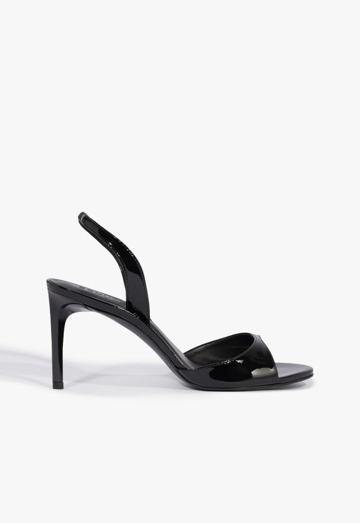 【予約中！】 Mid Sling Scarlett Schutz Preta Sandália | MALL ZZ パーツ
