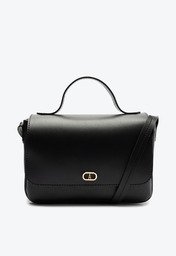 Bolsa Crossbody Preta Anacapri Média Divisórias