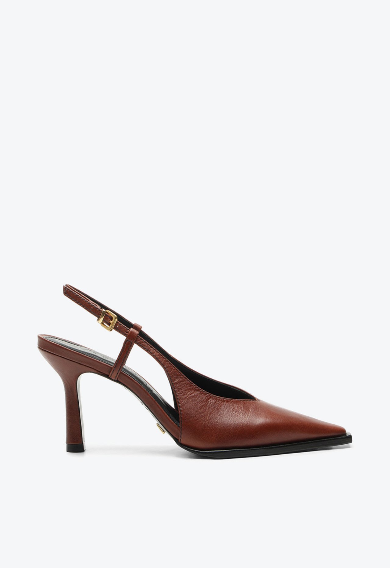マロン Slingback Marrom Vicenza Maitê | ZZ MALL