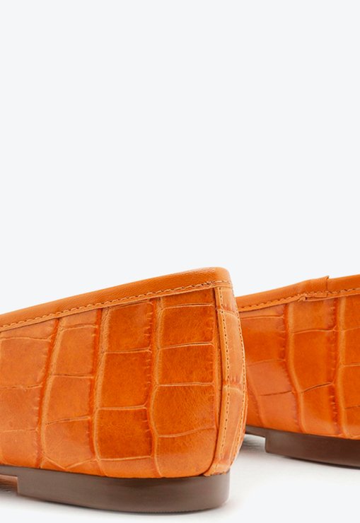 Sapatilha Schutz Ballerina Croco Gold