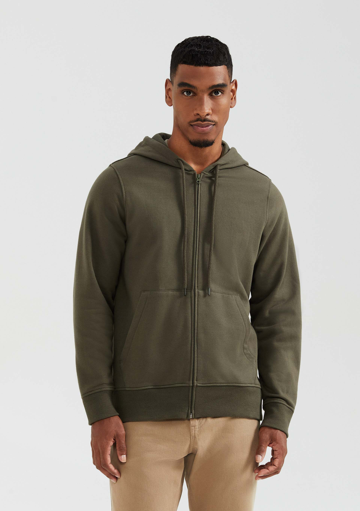 Jaqueta Moletom Masculina Blusa De Moletom Hering Jaqueta Verde