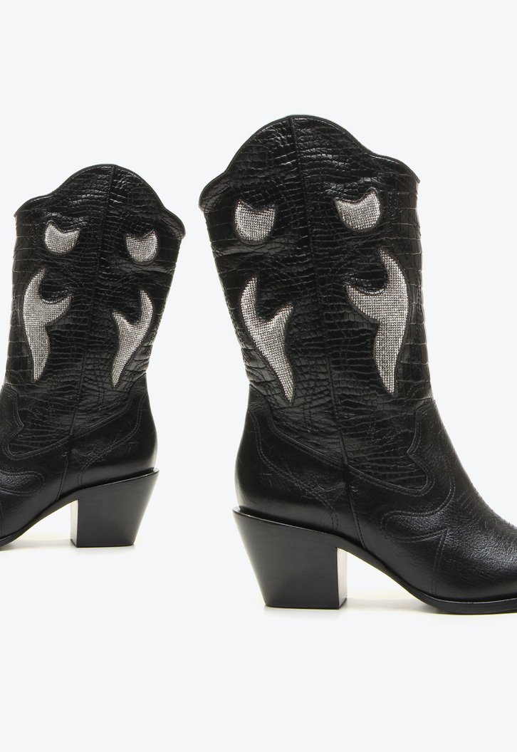 Bota Ohio Glam Preto