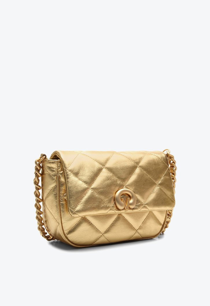 Bolsa Tiracolo Cristine Média Dourado
