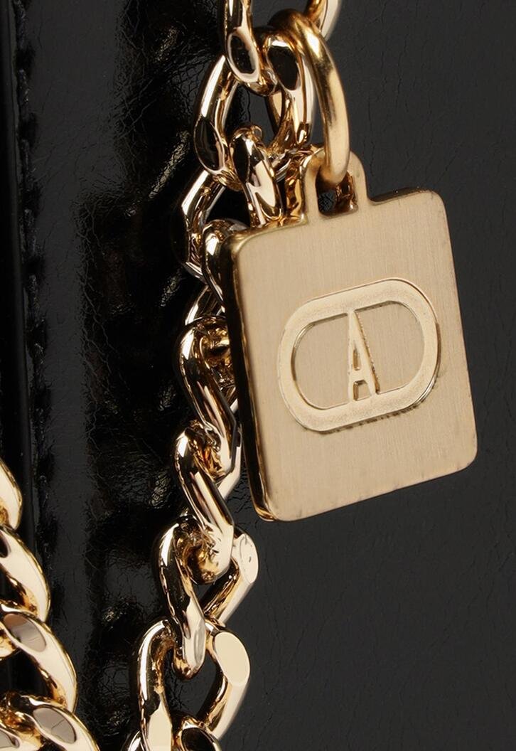 Bolsa Tote Média Madri Chaveiro Preta