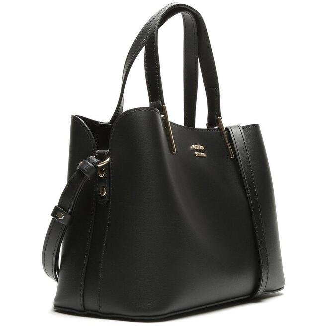 Bolsa tote preta couro Clearance