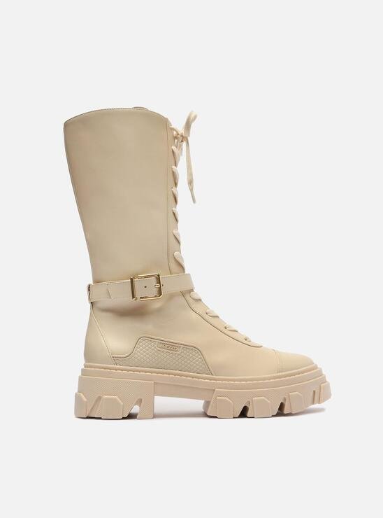 COTURNO OFF-WHITE AREZZO CANO ALTO TRATORADO
