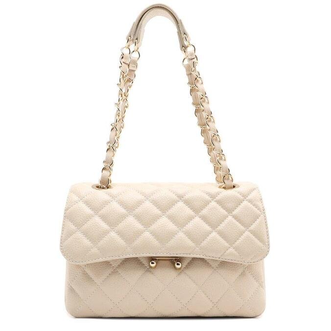 Bolsa Arezzo Tiracolo Branca Couro Mia Média | ZZ MALL