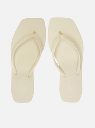 Chinelo de Dedo Branco Básico Square Brizza