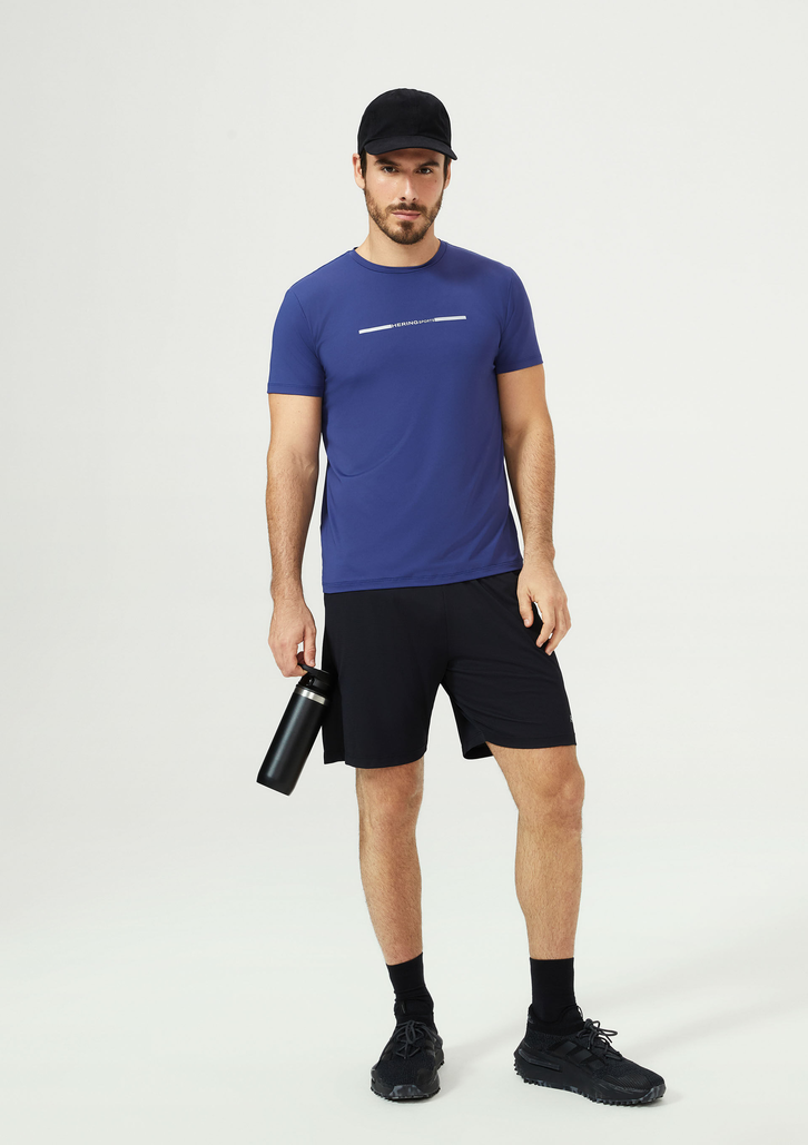 Bermuda Esportiva Preta Hering Básica Easy Care