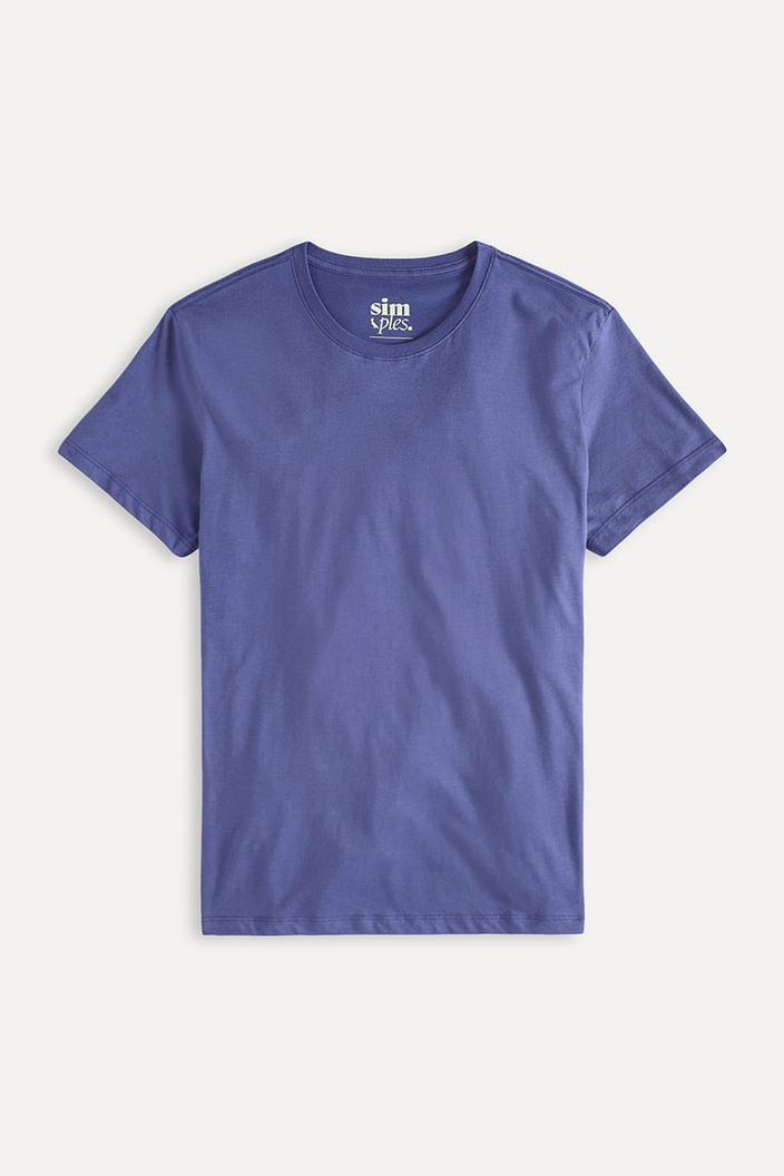 CAMISETA AZUL RESERVA SIMPLES MASCULINA