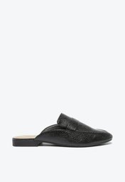 Mule Preta Anacapri Lezard Fechada