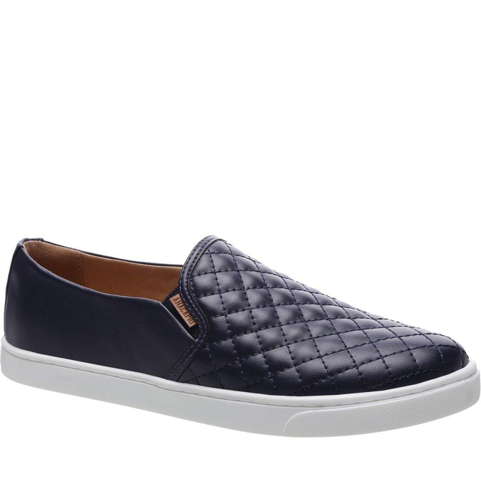 tenis slip on feminino azul marinho