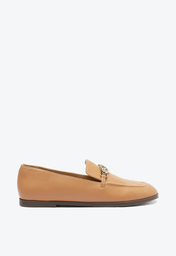 Mocassim Nude Anacapri Bridão Entrelaçado