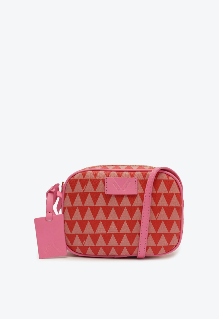 Bolsa Tiracolo Rosa Schutz Triangle Color