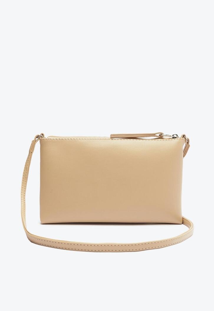Crossbody Essencial Nude Pequena